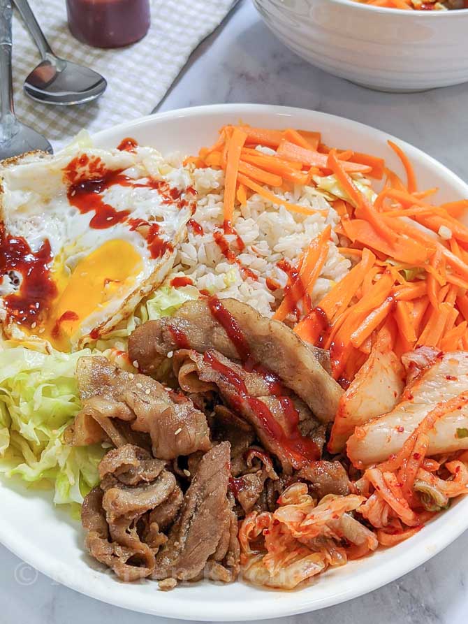 Korean Bibimbap recipe