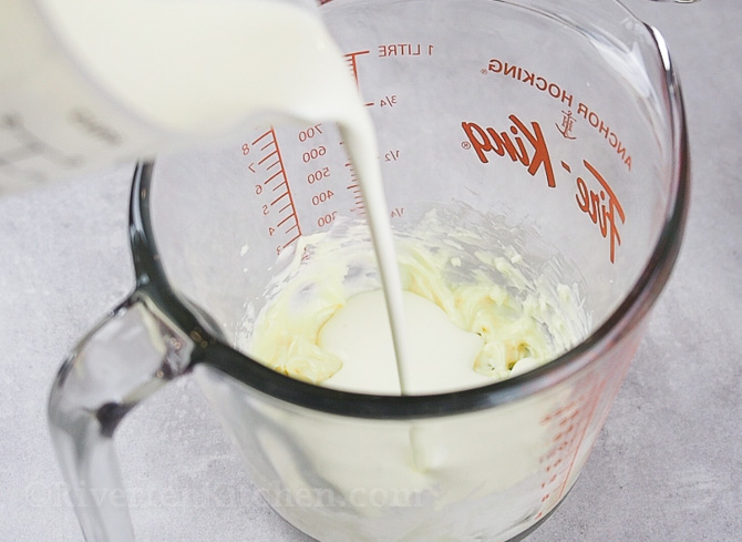 how to make stabilized cream cheese