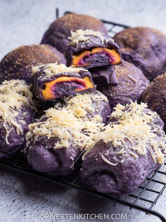 Recipe of Ube Cheese Roll and Pandesal