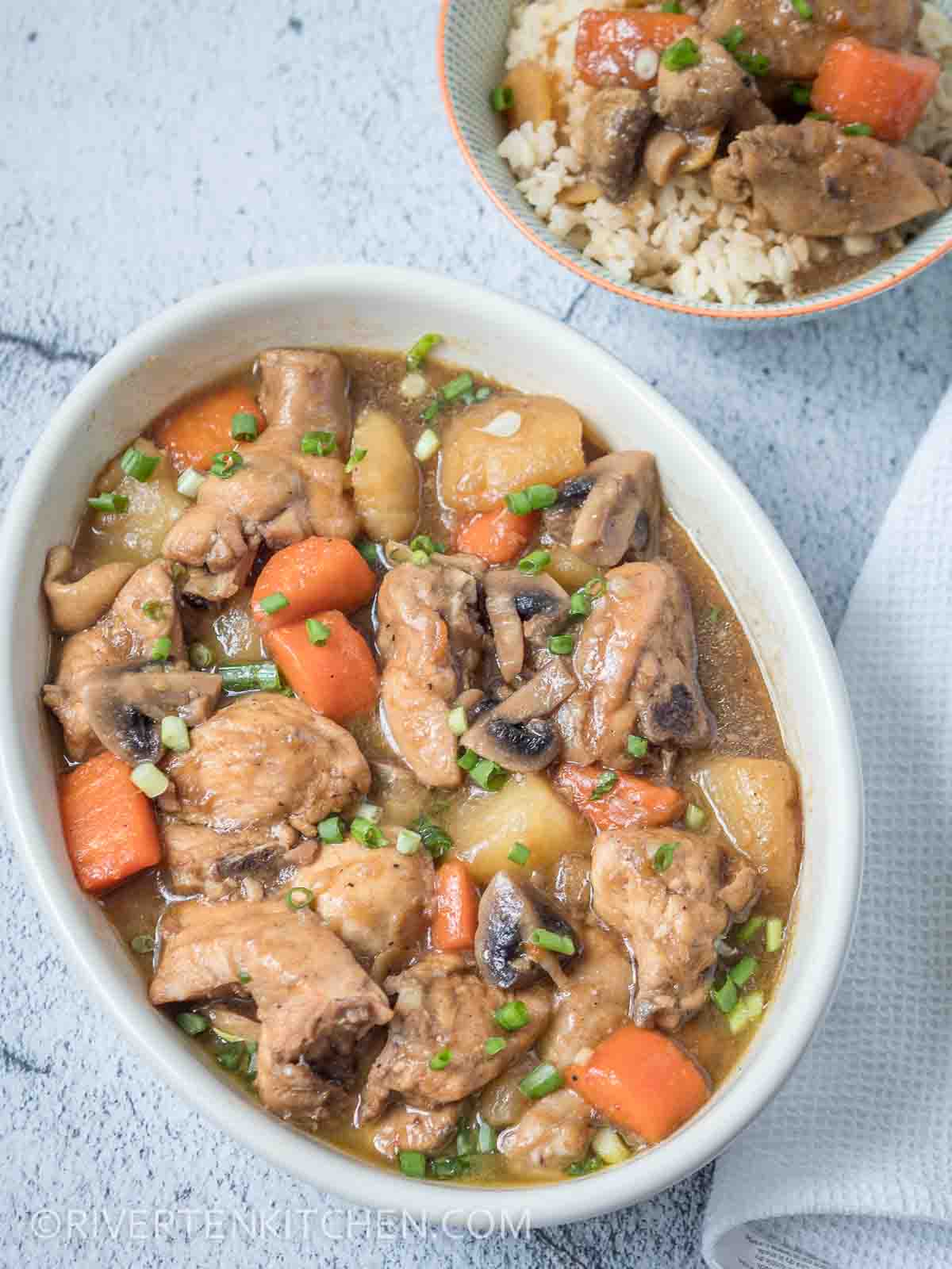 How to make Chicken Stew with Soy Sauce