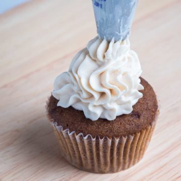 whipped cream with cream cheese frosting